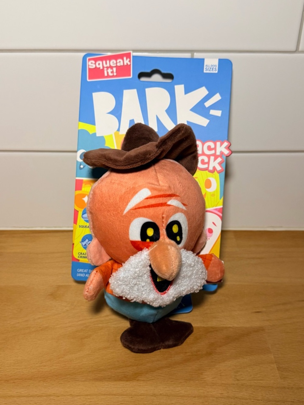 BARK Old Goldie‎ Dog Toy | NWT